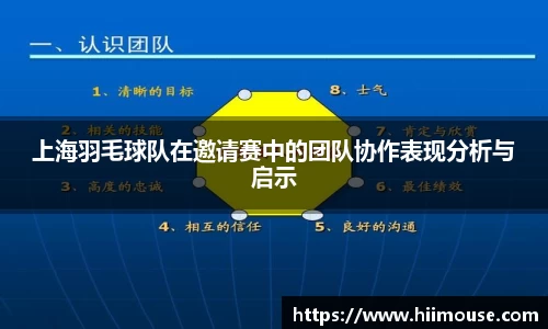 上海羽毛球队在邀请赛中的团队协作表现分析与启示